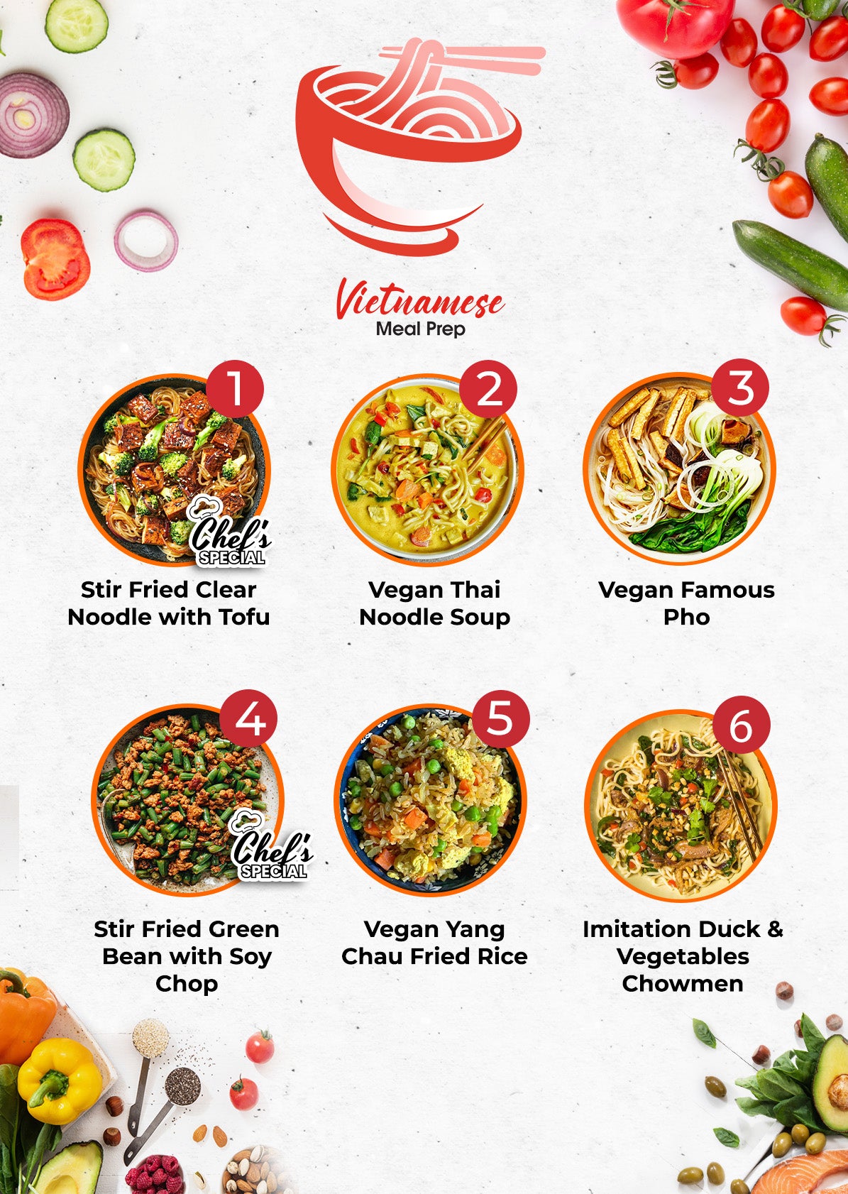 7 VEG MEALS PLAN