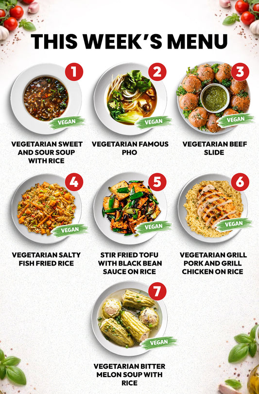 6 VEG MEALS PLAN