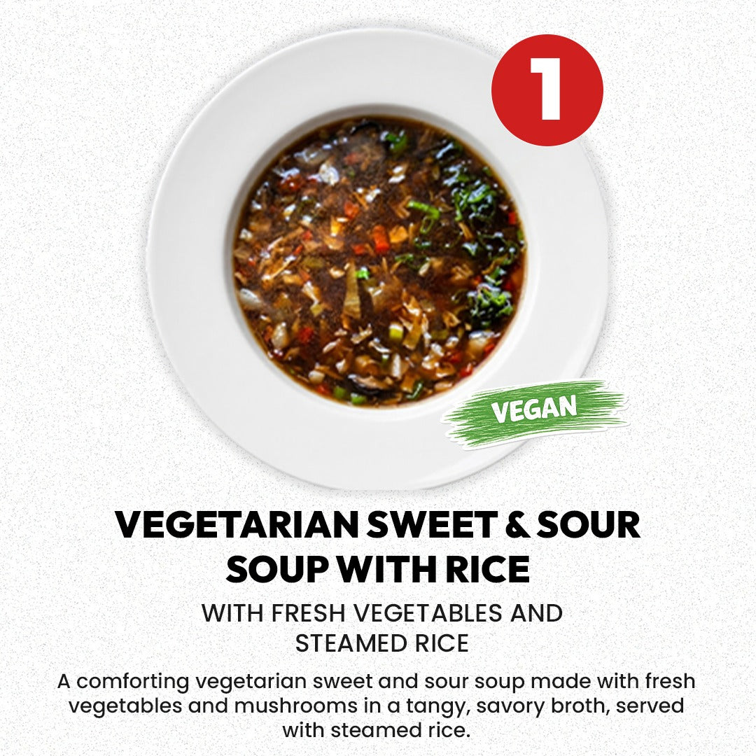 Email Special - 6 VEG MEALS PLAN - 10% Off (USECODE VEG10)