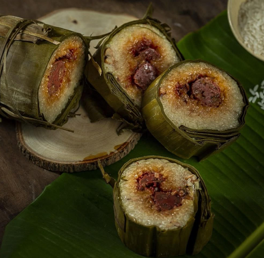 Bánh Tét - Vietnamese sticky rice cake - BUY 10 GET 1 FREE